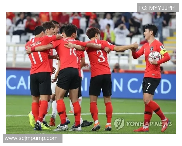 韩国足球国家队奋勇争先力争亚洲杯冠军展现团队精神与拼搏意志